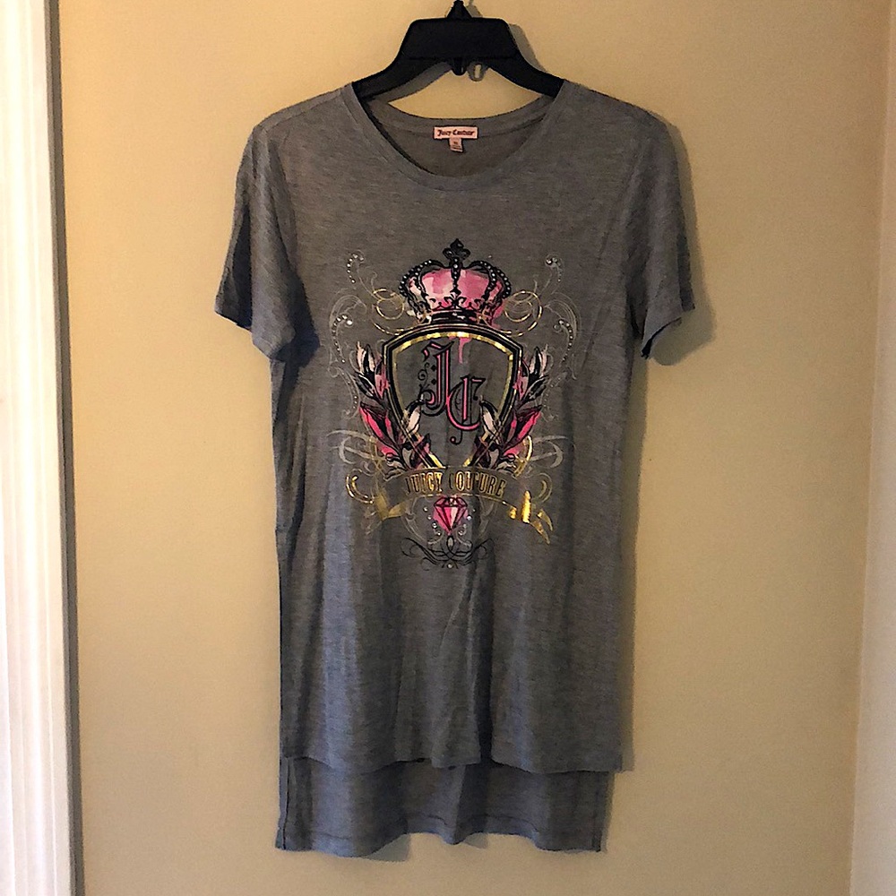 Juicy Couture Grey Shirt/Top